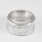 Edged Textured Ring
